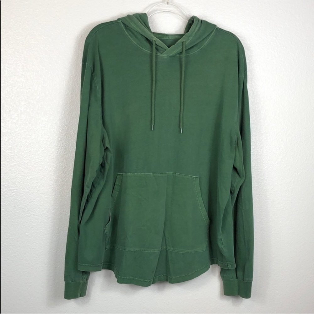 Original Use Green Hooded Sweatshirt Lightweight Men’s Size XL